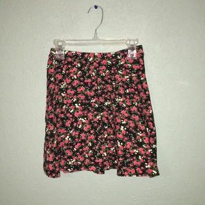Floral skater skirt
